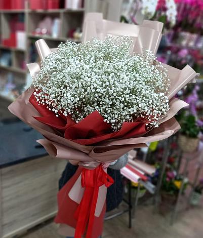 Букет цветов из: Гипсофила в Седельниково
