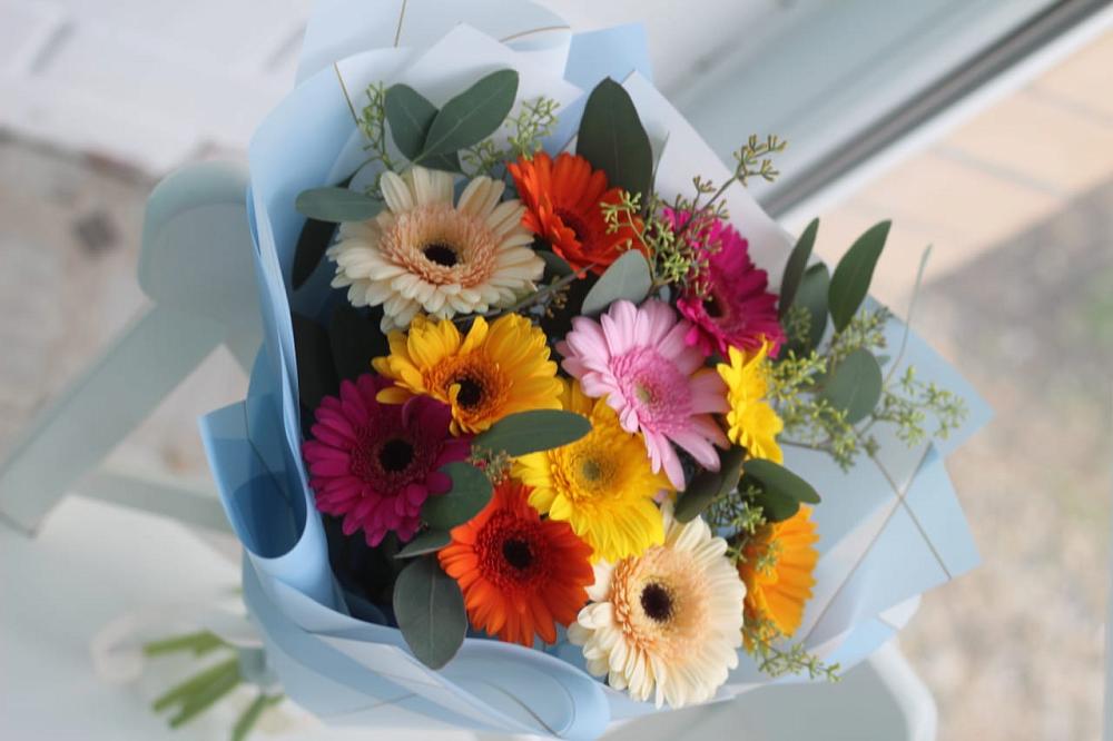 Букет цветов из: Герберы в Седельниково