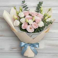 Букет цветов из:  Лизиантусы в Седельниково