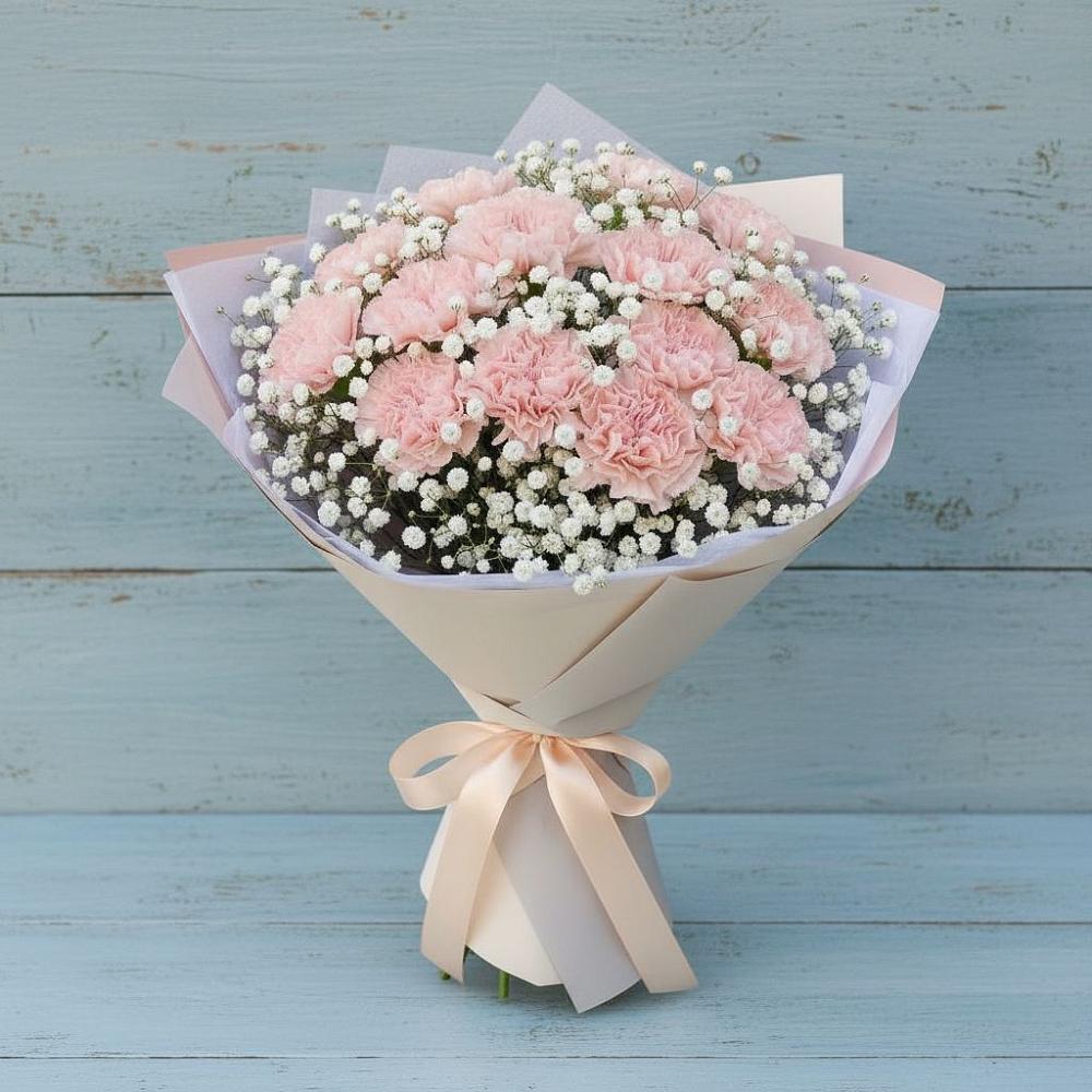 Букет цветов из: Гвоздики в Седельниково