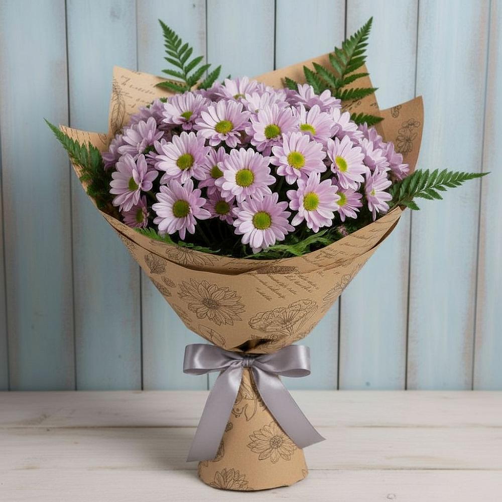 Букет цветов из: Хризантемы в Седельниково
