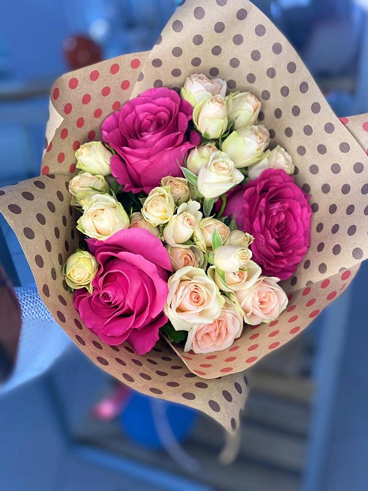 Букет цветов из: Розы в Седельниково