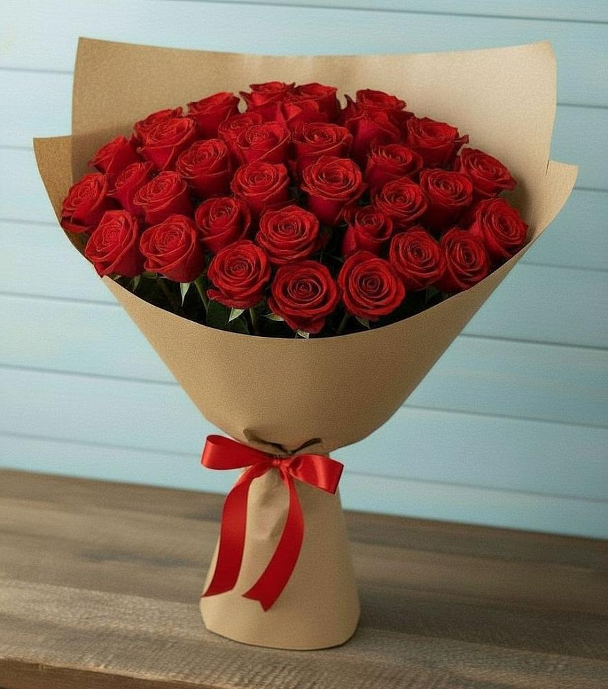 Букет Красные розы Милано в Седельниково