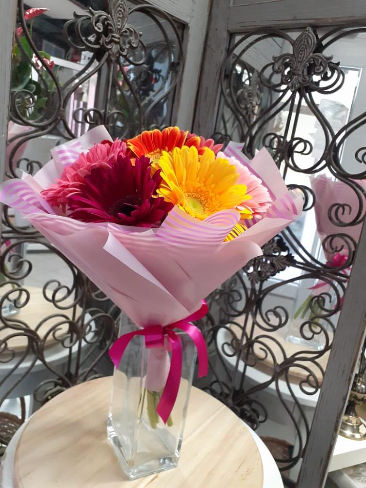 Букет цветов из: Герберы в Седельниково