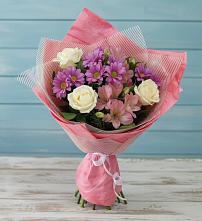 Букет цветов из:  Герберы в Седельниково
