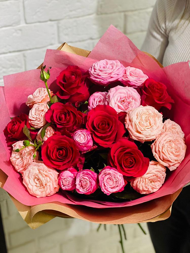 Букет цветов из: Розы в Седельниково