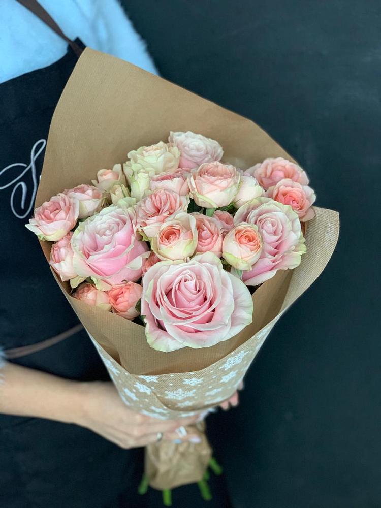 Букет цветов из: Хризантемы и Розы в Седельниково