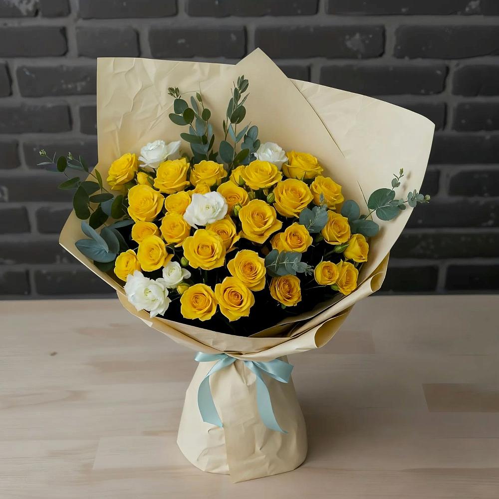 Букет цветов из: Розы в Седельниково