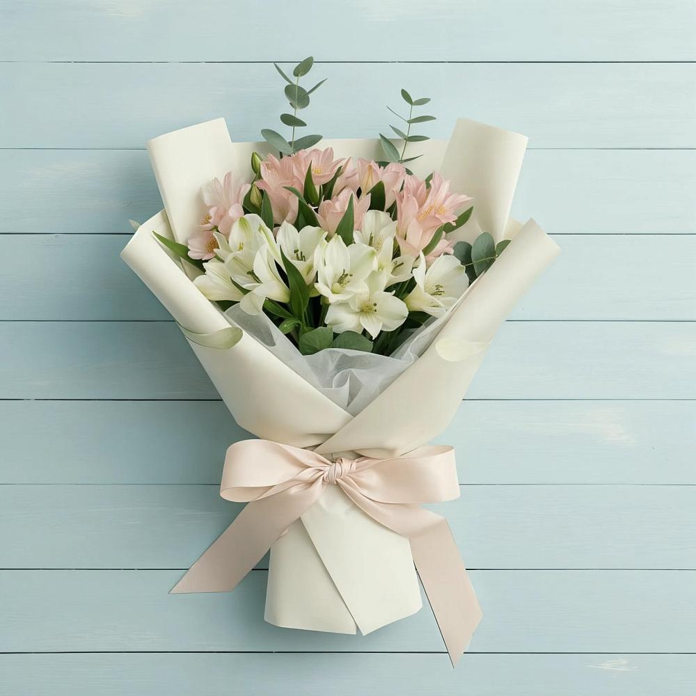 Букет цветов из: Альстромерии в Седельниково