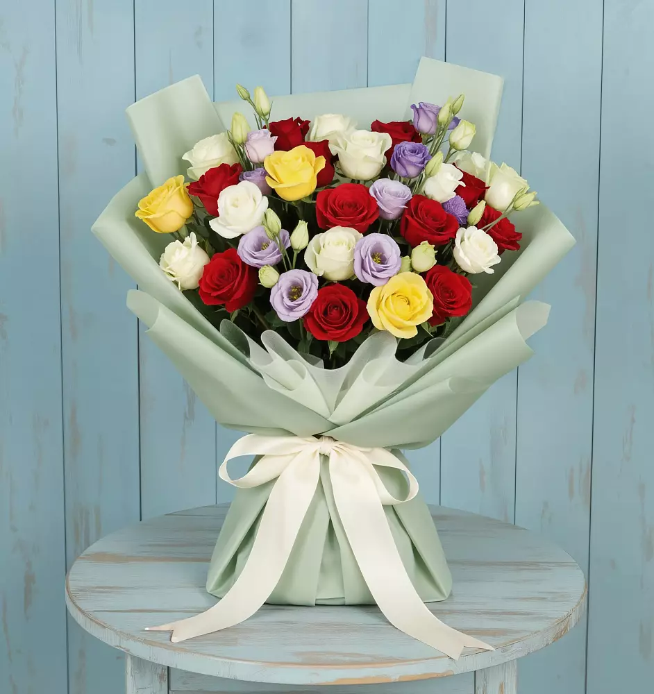 Букет цветов из: Розы в Седельниково