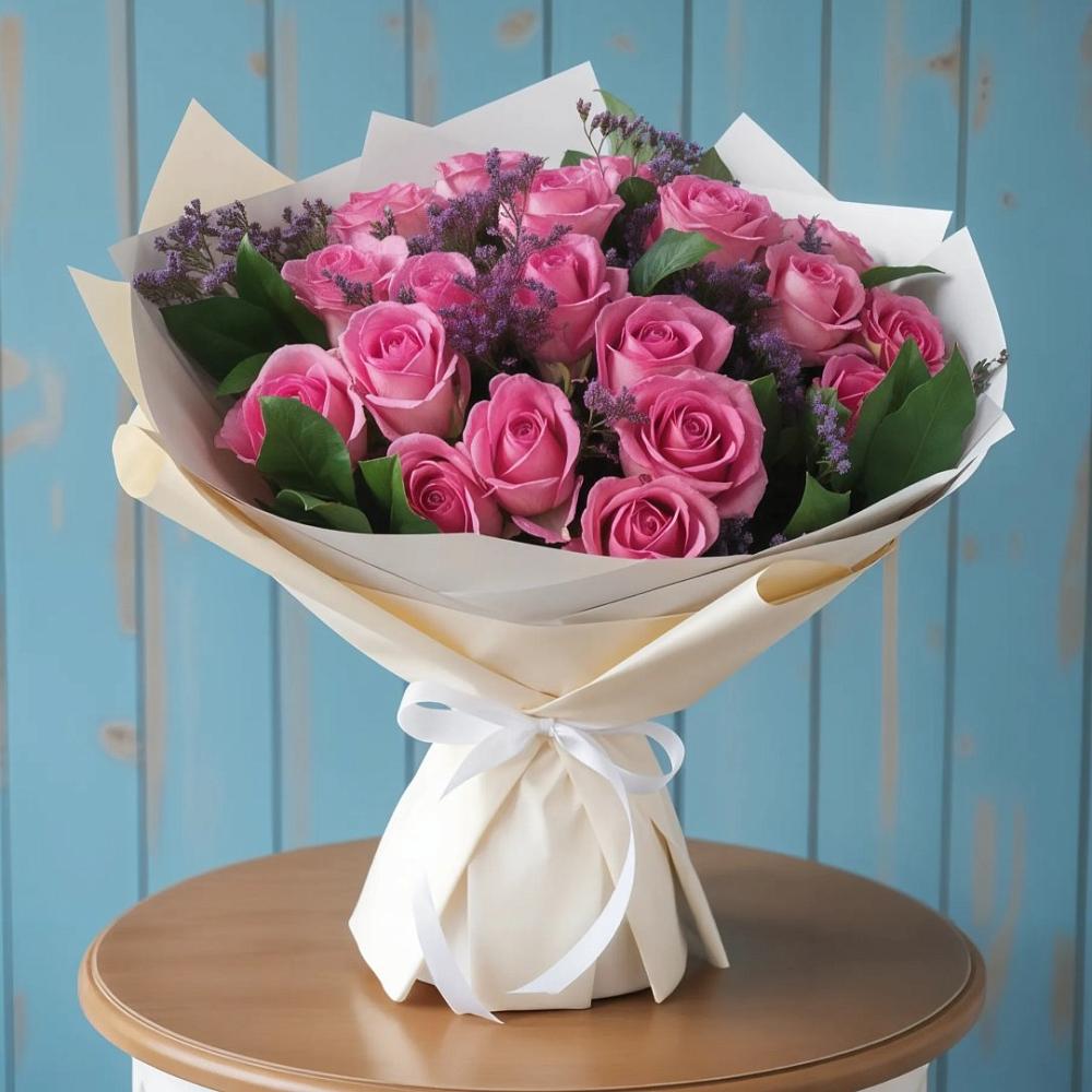 Букет цветов из: Розы в Седельниково